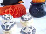 Macarons Fantômes / Masque de Scream {Halloween}