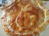 Galette des Rois aux poires et aux carambars