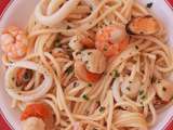 Spaghettis aux fruits de mer