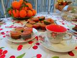 Muffins à l'orange et pépites de chocolat