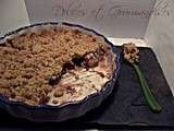 Crumble de poires et chocolat