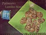 Palmiers aux lentilles blondes