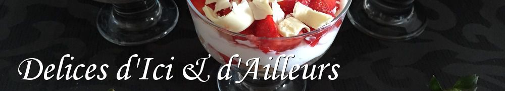 Recettes de Delices d'Ici & d'Ailleurs