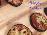 Mini pizzas d’aubergines