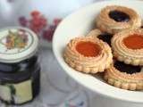 Biscuits confiture/amande