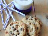 Cookies aux pépites de chocolat et pépites de caramel