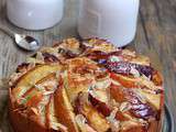 Gâteau aux nectarines