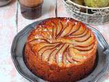 Gâteau aux poires et aux noisettes