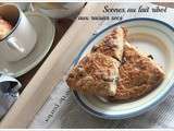 Scones au lait ribot et aux raisins secs