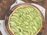 Tarte à l'avocat et aux crevettes