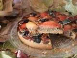 Tarte aux coings, fruits secs et quatre épices