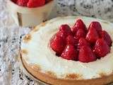 Tarte meringuée à la fraise