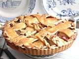 Tarte pomme rhubarbe # Foodista Challenge n°20