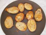 Madeleines et muffins roquefort et noix