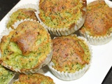 Muffins au brocoli et au parmesan