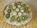 Tarte aux fruits des îles et à la crème pâtissière