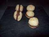 Macarons chocolat croustillant et noisette