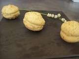 Macarons coco et chocolat blanc