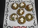 Muffins aux epinards et fromage de chevre