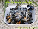 Moules sauce poulette