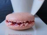 Macarons à la fraise , la vidéo