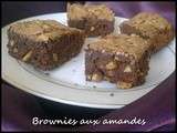 Brownies aux amandes