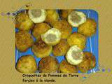 Croquettes de pommes de terre farçies