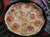 Tarte Courgettes-Tomates