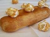 Eclairs au caramel au beurre salé