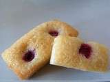 Financiers aux framboises