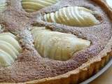 Tarte amandine aux poires