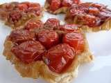 Tarte tatin aux tomates cerises