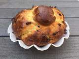 Brioche gourmande aux pépites de chocolat