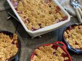 Crumble fraises bananes