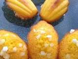 Madeleines au sucre perlé ultra rapide sans blancs en neige