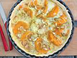 Tarte salée au gorgonzola, courge butternut et épices