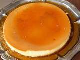 Crème caramel renversé