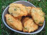 Beignets de morue à la Portugaise (pasteis-bolos de bacalhau)