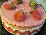 Fraisier au mascarpone