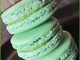 Macarons au citron vert