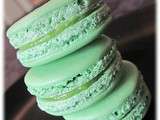 Macarons au citron vert