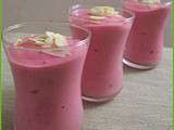 Mousse de framboises