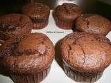 Muffins tout chocolat