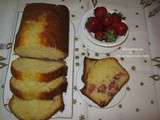 Cake au yaourt et aux fraises