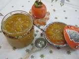 Confiture de kakis (plaquemines)