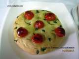 Focaccia tomates cerises et romarin