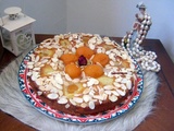 Gâteau moelleux aux abricots et amandes