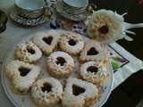 Sables fondants a la confiture de fraises