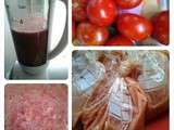 Astuce pour congeler des tomates en plus