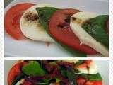 Salade tomate mozzarella